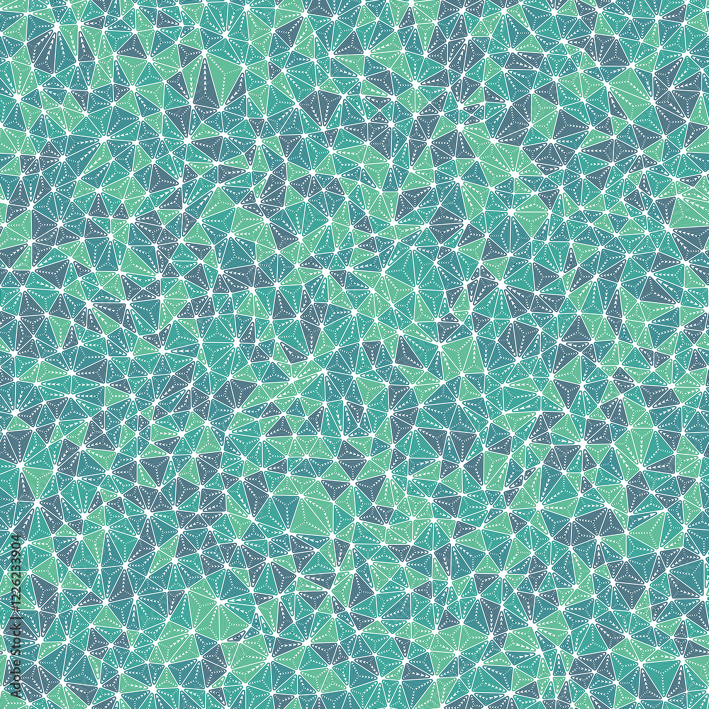 Poster triangles pattern geometric design. small shape size. multiple repeated inner triangles. multiple co
