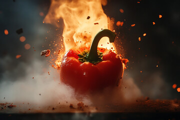 Pepper bomb, Studio shot