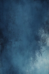 Obraz premium Abstract deep blue background textures featuring grainy effects, scratched surfaces, and artistic gradients. The design blends urban aesthetics, seamless patterns, and calm yet mysterious marine.