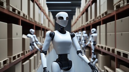 Advanced Robotic Systems in High Tech Warehousing Environment for Efficient Supply Chain Solutions : Generative AI