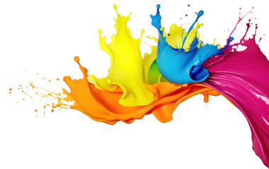 Ink splash effect background art expression.