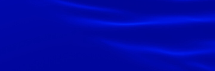 Abstract blue wave background. Wavy cloth