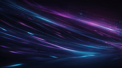 Fototapeta premium Ethereal Cosmic Waves A Glimpse Into the Nebula Realm