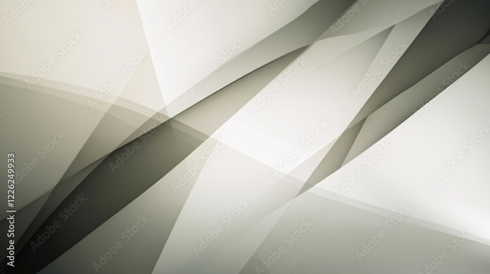 Poster Abstract background with smooth lines creating a sense of movement and elegance