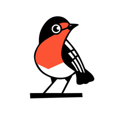Robin bird logo design