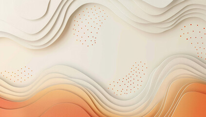 abstract image featuring layers of wavy, overlapping shapes background