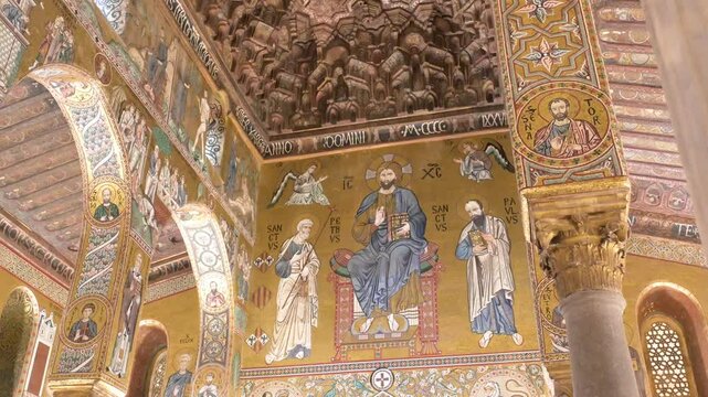 Royal Palace of the Normans. Palermo. Palatine Chapel.