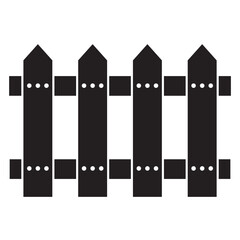 wooden fence icon