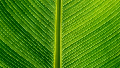 Vibrant green leaf texture. Nature's intricate design.