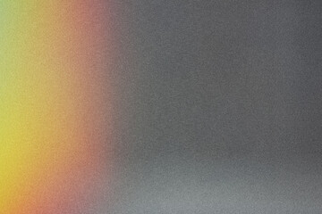 Abstract grainy gradient vibrant orange blue wave background, noise texture banner poster backdrop header design