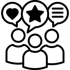 Brand Awareness mixed icon