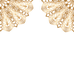 Islamic greeting card with ramadan kareem and islamic ornament mosque vector design background