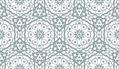 Creative Geometric Ornament. Seamless Vector Illustration. Design for Fashion, Interior, Textile
