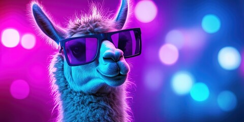 Fototapeta premium summer llama