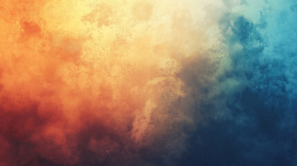 Obraz premium colorful gradient abstract watercolor background grunge clouds backdrop distressed wallpaper
