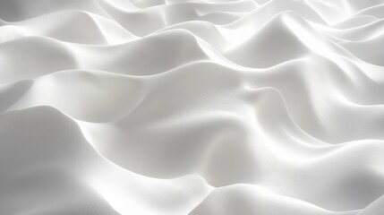 Obraz premium Abstract White Wave Texture Background
