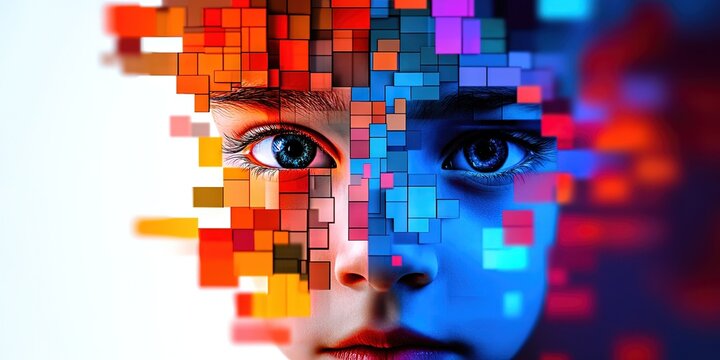 autism deepfake technology concept for autism spectrum disorder