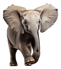 Obraz premium PNG Elephant wildlife animal mammal.