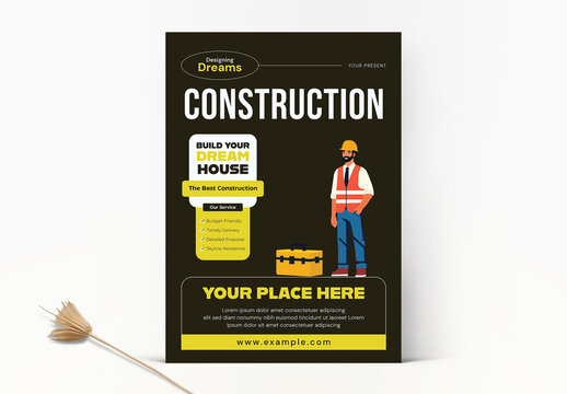 Construction Flyer Layout