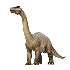 Obraz premium dinosaur toy isolated on white