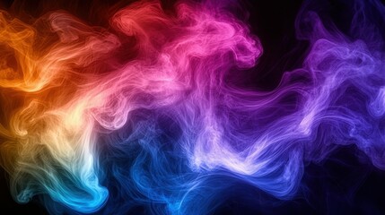 Obraz premium Vibrant wave background featuring energetic, flowing patterns in dynamic colors, perfect for modern branding, advertising, or technology-related designs.