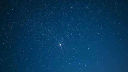 Obraz premium Stunning Night Sky Filled with Stars and a Bright Meteor Shower