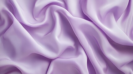Obraz premium Draped Lavender Silk Fabric Abstract Texture Background
