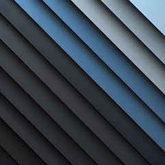 Obraz premium Gradient Pattern of Parallel Diagonal Lines in Dark Gray to Light Blue