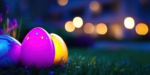glowing easter egg 