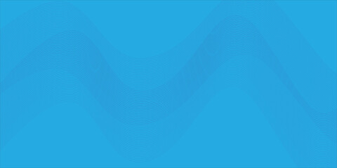 abstract blue background with wave line for futuristic concept