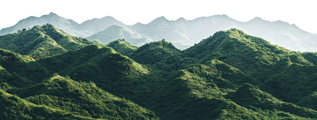 PNG Green mountains landscape outdoors scenery.