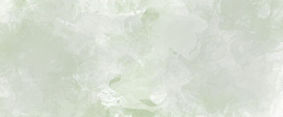 Abstract light  green watercolor background texture