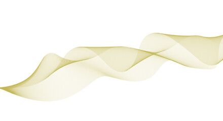 Abstract wavy stripes on a white background isolated. Creative line art. Graphic wavy mesh of water. Light tech pattern with curved linear swoosh.