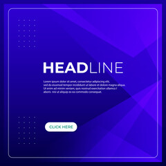 social media post blue gradations,colorful,cover social media ,template,modern background,vector eps 10