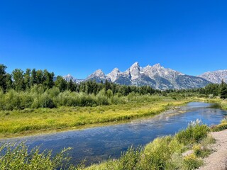 Grand Teton in the Background