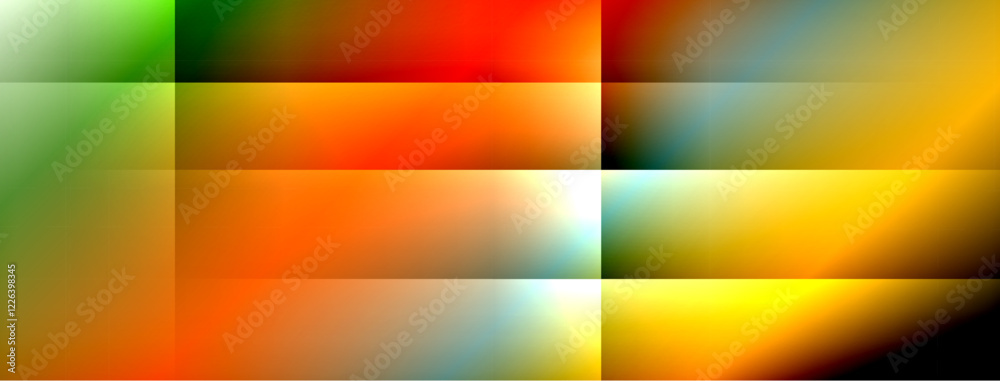 Aufkleber colorful gradient with lines made of shadow and light. creative background