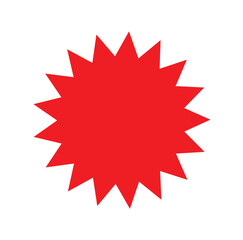 bursting shape speech bubbles set. starburst and sunburst cartoon with different color isolated on white background