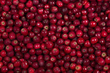 Riped red apples texture background.