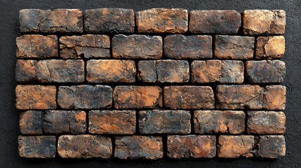 Obraz premium Reclaimed Brick Wall Texture Background Image