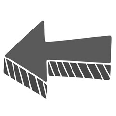 black shade doodle arrow