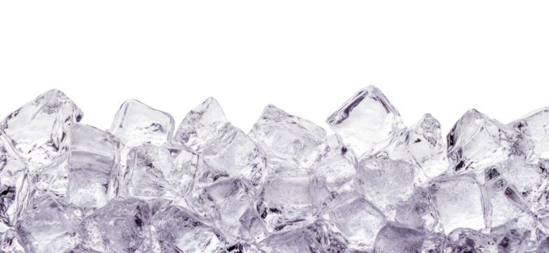 PNG Ice cubes background white