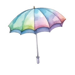 watercolors A umbrella illustration  © yuniazizah
