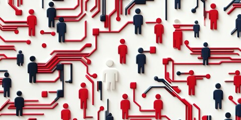 Obraz premium Human resources and recruiting concept 