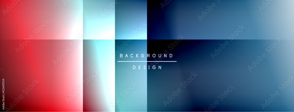 Poster Light shadow lines dynamic gradient background