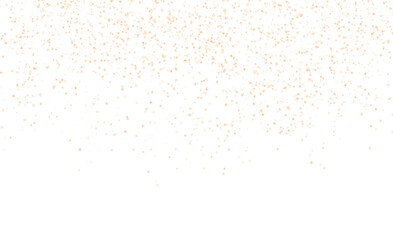 Stars particles glittering on transparent background