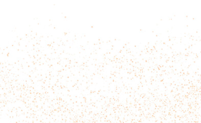 Stars particles glittering on transparent background