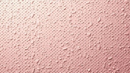 Textured Pink Surface with Irregularly Shaped Protrusions and a Subtle Grid Pattern