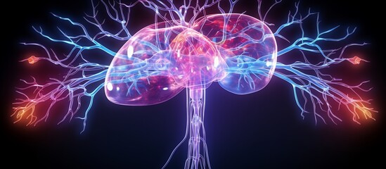 Human Adrenal Glands: A 3D Medical Visualization
