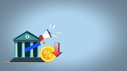 Bank Announcements and Lower Interest Rates, A Financial Breakthrough for Entrepreneurs, Banks announced a reduction in interest rates, offering cheaper loans for businesses