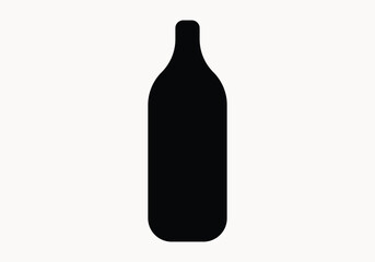 Bottle icon set. bottle vector logo design